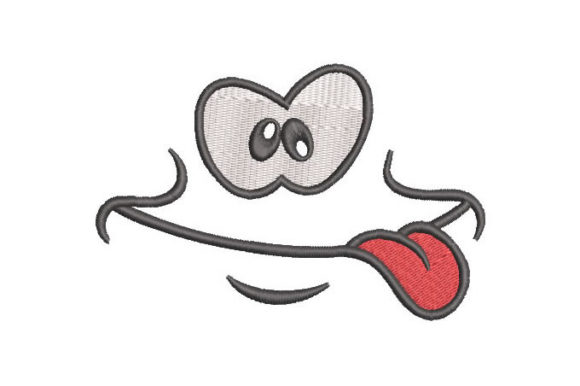 Cartoon Face: A Craft Fair Embroidery Review