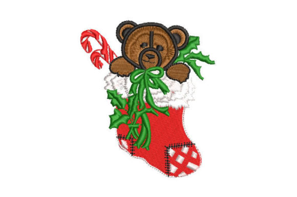 Christmas Stockings with Bear Design Review