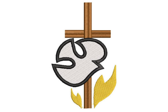 Dove with Cross: A Professional Embroidery Review