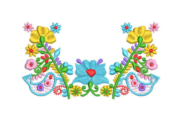 Flowers with Birds: A Seasonal Embroidery Review