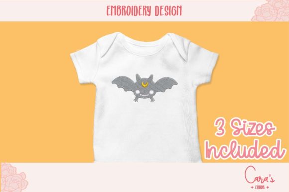 Moon Bat: A Designer’s Take on Halloween Stitching