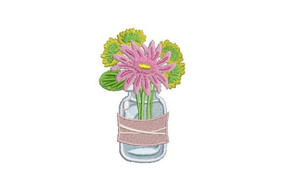 Review: Flower Bouquet in a Mason Jar for Apparel