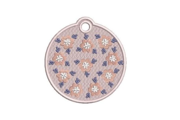 Review: Round Keychain Background for Embroidery