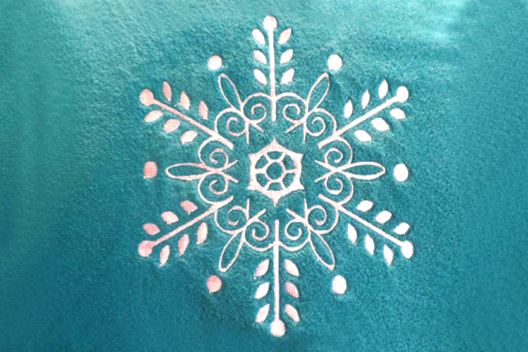 Reviewing Delicate Ornate Snowflake for Winter Projects