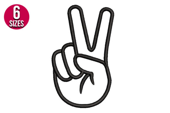 Reviewing the Peace Symbol Embroidery Design for Custom Gifts
