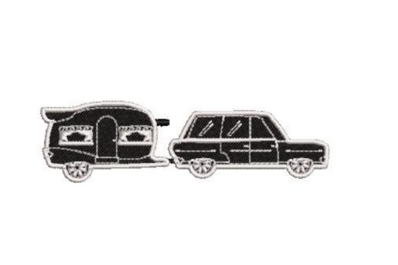 Vintage Camping Trailer Embroidery Review