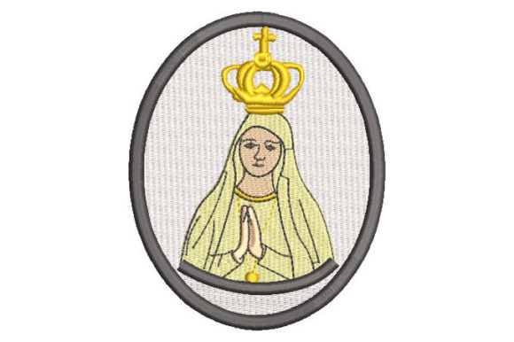 Virgin Mary: A Timeless Embroidery Design for Sacred Gifts